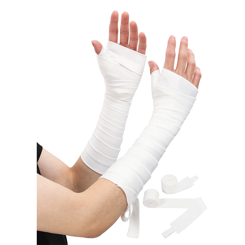 Medieval Hand Wraps Renaissance Faux Suede Bracers LARP Halloween Cosplay Costume Accessories