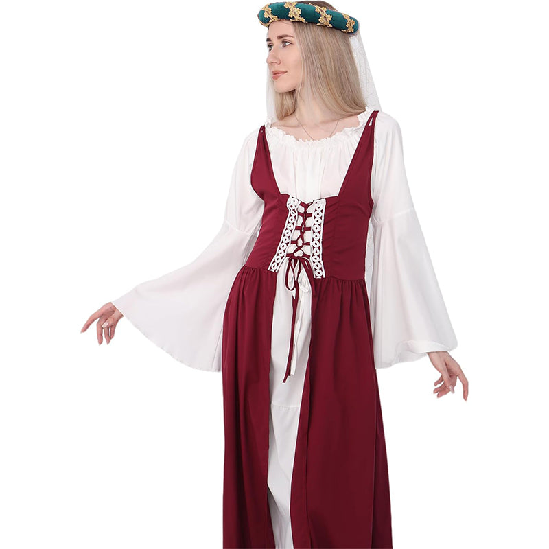 Medieval Headwear Headpiece Bourrelet With Gold Trim Renaissance Padded Roll Chaplets Coif Cap Velvet Costume Accessories