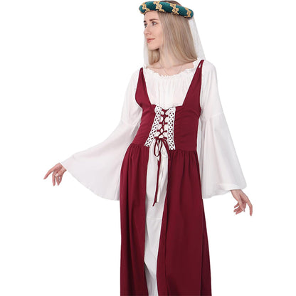 Medieval Headwear Headpiece Bourrelet With Gold Trim Renaissance Padded Roll Chaplets Coif Cap Velvet Costume Accessories