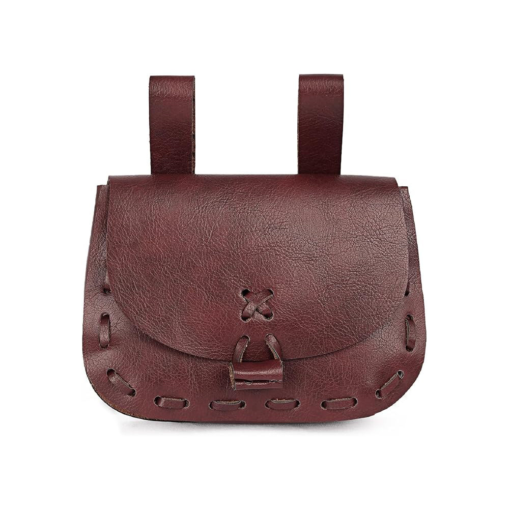 Medieval Waist Pack Vintage Belt Pouch Waist Bag LARP Renaissance Costume Accessories for Women Men
