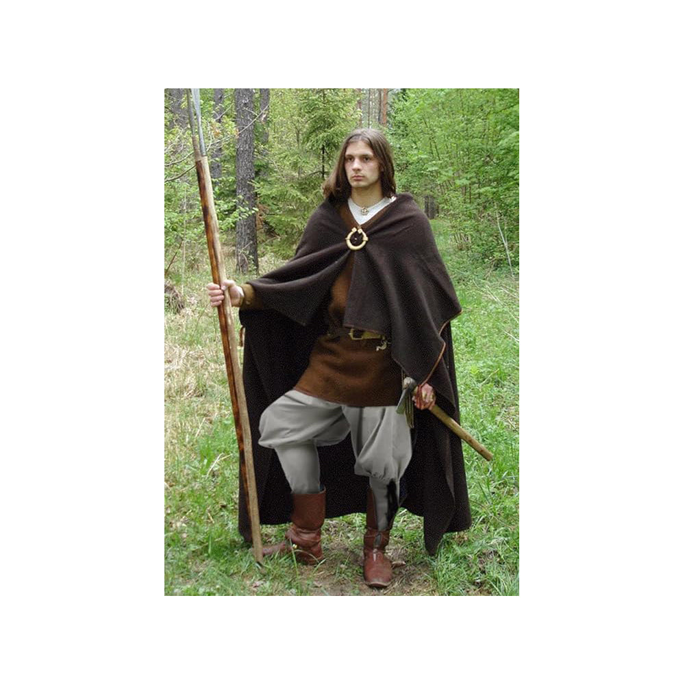 Medieval Pirate Retro Ankle Banded Pants for Men Linen Renaissance Navigator Pants Lace Up Bottoms