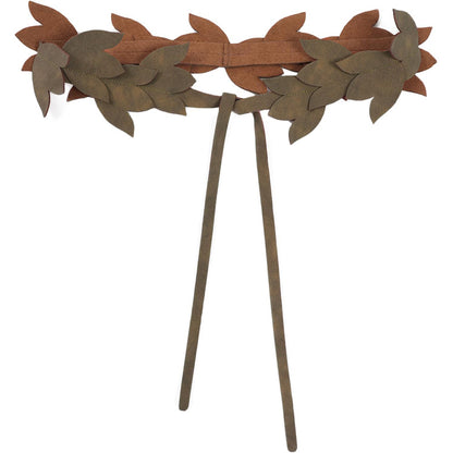 Medieval Sash Belt Leaf Belt Faux Leather Renaissance Fairy Style Waistband Costume Accessories For Halloween Party Daily Wear