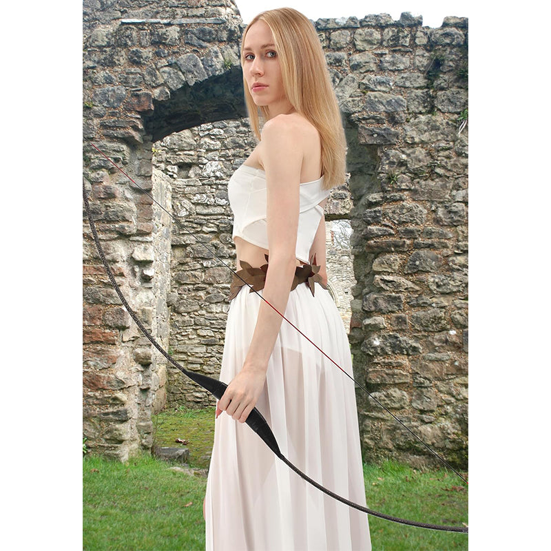 Medieval Sash Belt Leaf Belt Faux Leather Renaissance Fairy Style Waistband Costume Accessories For Halloween Party Daily Wear