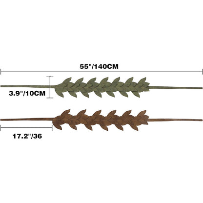 Medieval Sash Belt Leaf Belt Faux Leather Renaissance Fairy Style Waistband Costume Accessories For Halloween Party Daily Wear