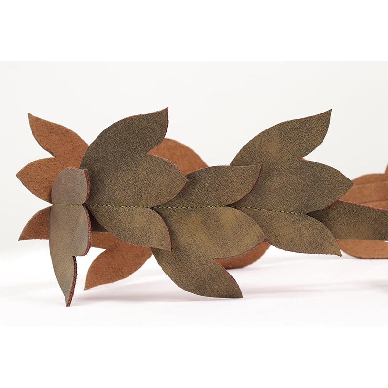 Medieval Sash Belt Leaf Belt Faux Leather Renaissance Fairy Style Waistband Costume Accessories For Halloween Party Daily Wear