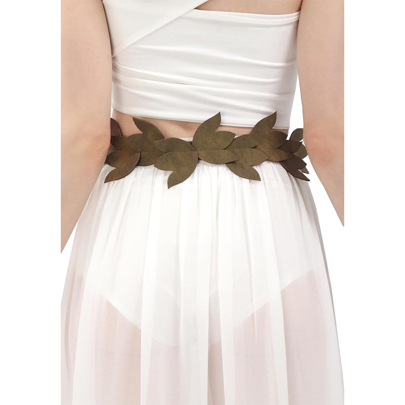 Medieval Sash Belt Leaf Belt Faux Leather Renaissance Fairy Style Waistband Costume Accessories For Halloween Party Daily Wear