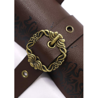 Medieval Scroll Holder Document Carrier Renaissance Steampunk Paper Scroll Case LARP Cosplay Costume Accessories