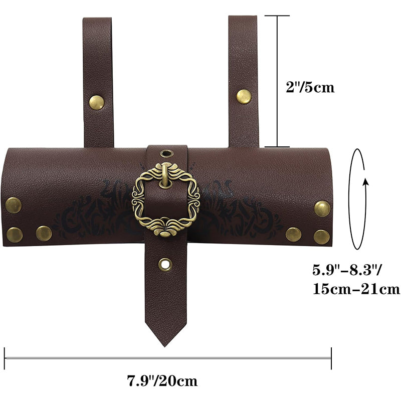 Medieval Scroll Holder Document Carrier Renaissance Steampunk Paper Scroll Case LARP Cosplay Costume Accessories