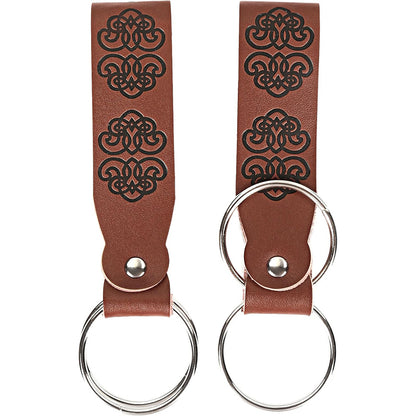 Medieval Skirt Hike Renaissance Waistband 2 PCS PU Leather Dress Clips Pirate Belt Waistband Cosplay Costume Accessories