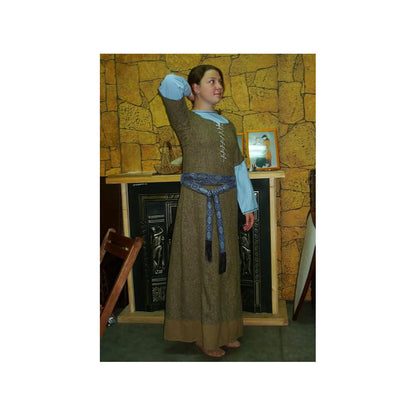 Medieval Vintage Waist Belt with Wave Trim Pirate Cosplay Costume Accessory