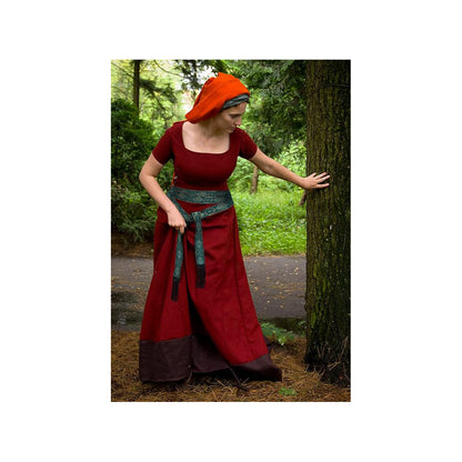 Medieval Vintage Waist Belt with Wave Trim Pirate Cosplay Costume Accessory