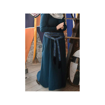 Medieval Vintage Waist Belt with Wave Trim Pirate Cosplay Costume Accessory