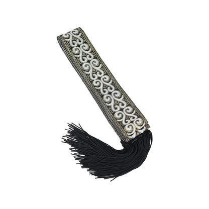 Medieval Vintage Waist Belt with Wave Trim Pirate Cosplay Costume Accessory