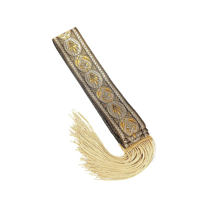 Medieval Vintage Waist Belt with Wave Trim Pirate Cosplay Costume Accessory