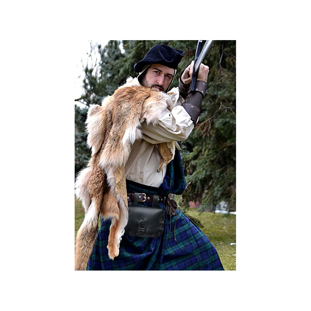 Medieval Waist Pack Vintage Belt Pouch Waist Bag LARP Renaissance Costume Accessories for Women Men