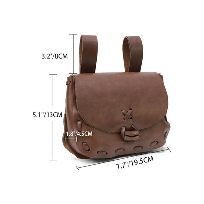 Medieval Waist Pack Vintage Belt Pouch Waist Bag LARP Renaissance Costume Accessories for Women Men