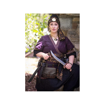 Medieval Waist Pack Vintage Belt Pouch Waist Bag LARP Renaissance Costume Accessories for Women Men