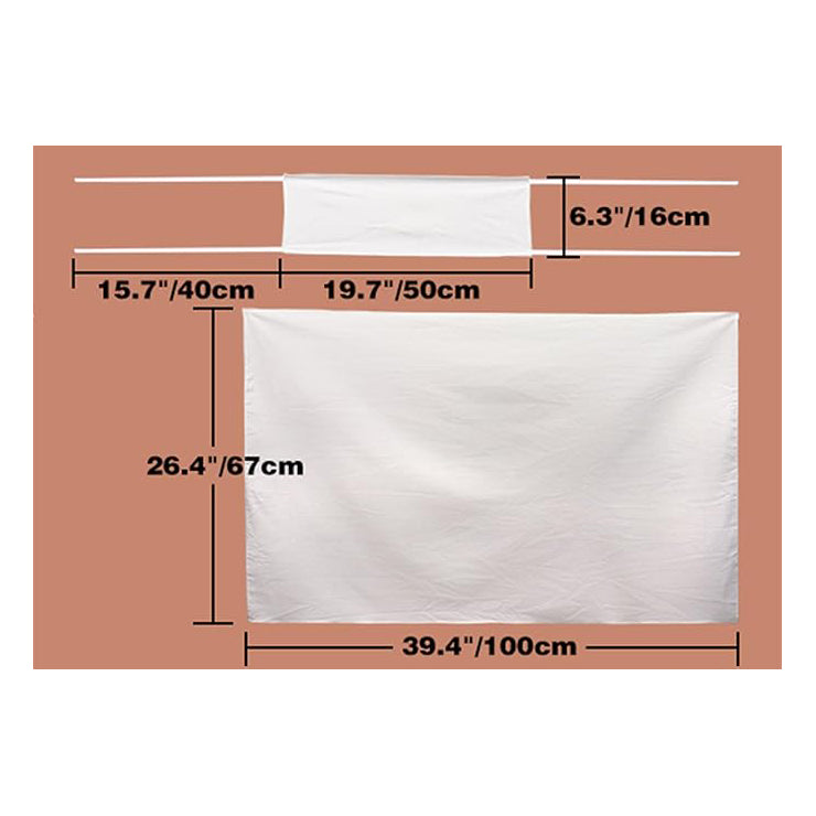 Medieval Women White Headscarf Renaissance Hat Scarf Cosplay Ren Faire Costume Accessories