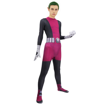 Men Cosplay Costume 3D Printed Jumpsuit For Halloween