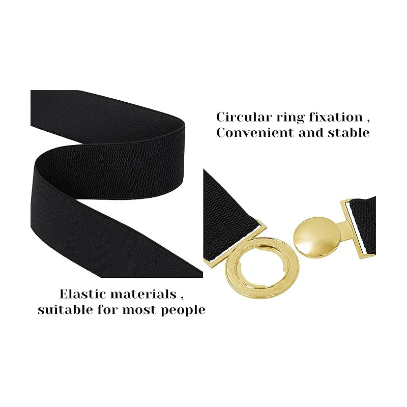 Men Elastic Adjustable Anime Cosplay Belt with Buckle