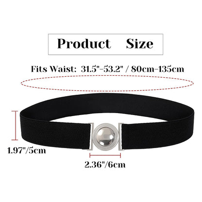 Men Elastic Adjustable Cosplay Belt Black Yellow Belt Costumes Accessories