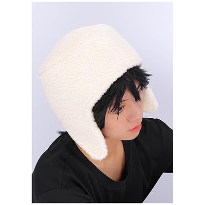 Men Fyodor Hat Fleece Ushanka Women Aviator Cosplay Hat Winter Keep Warm Coif For Halloween Daily Use