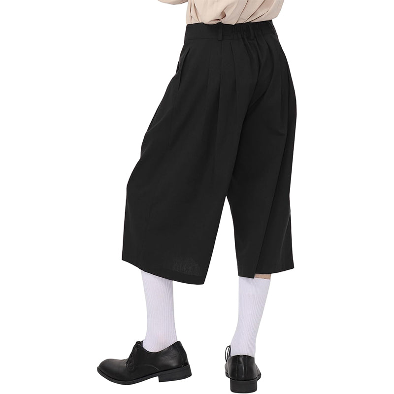 Men Medieval Colonial Pirate Breeches Wide Legs Pants Renaissance Trousers Cosplay Costume Pants For Party Daily Wear
