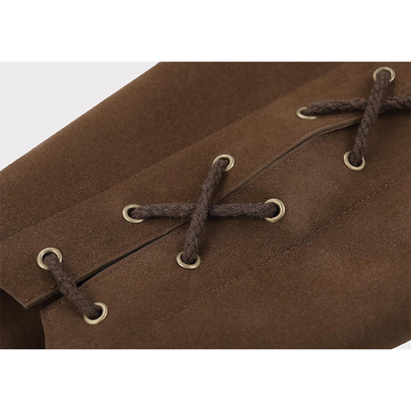 Men Medieval Renaissance Pirate Boot Covers Ren Faire Cosplay Boots Covers Leg Guards Cosplay Costume Accessories