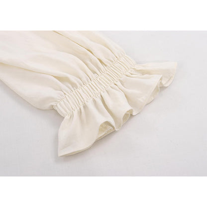 Men Medieval Renaissance Pirate Vampire Gothic Shirt Victorian Top V-neck Lantern Long Sleeves Shirt Cosplay Costume Shirt