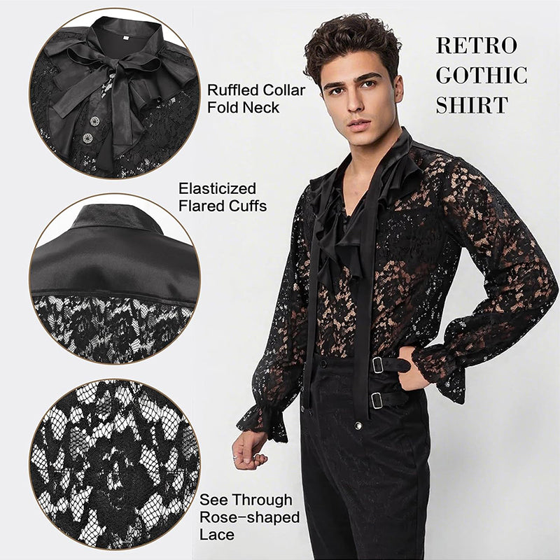 Herren Mittelalter Shirt Weste Hose 3 Stück Set Vampir Renaissance Victorian Ste Herren Mittelalter Shirt Weste Hose 3 Stück Set Vampir Renaissance Victorian Ste