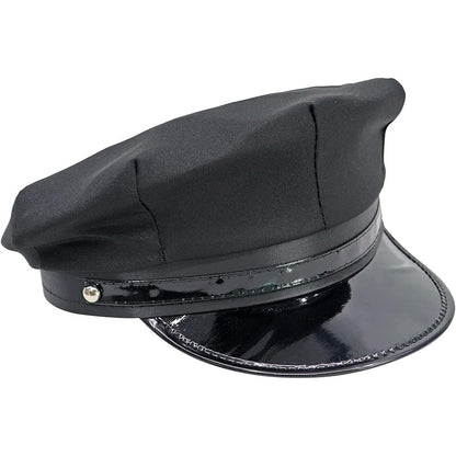 Men Purple Costume Cosplay Full Set Outfit with Hat and Glasses for Halloween Party