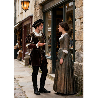 Men Renaissance Tudor Hat Medieval Beret Cap Ren Faire Court Classic Short Brim Cap Minstrel Headwear Costume Accessories
