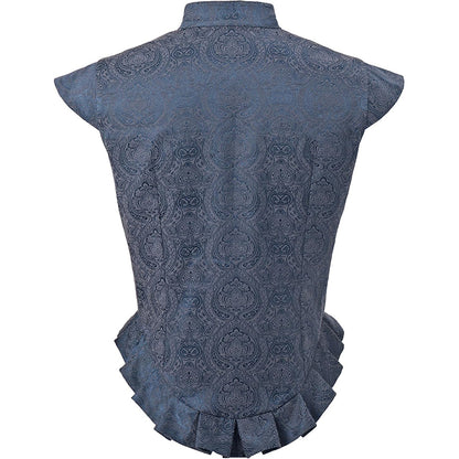 Men Renaissance Tudor Vest Medieval Victorian Elizabethan Period Noble Costume Jerkin Waistcoat For Party Daily Wear