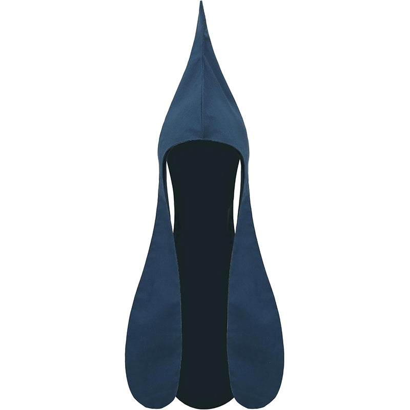 Men Women Medieval Coif Cap Renaissance Hat With Ear Flaps Thracian Cosplay Cap Peasant Hat Cosplay Costume Accessories