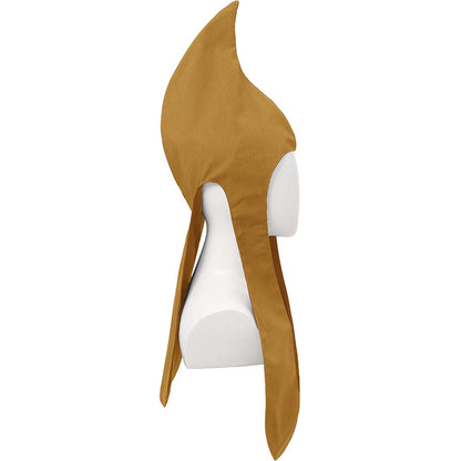 Men Women Medieval Coif Cap Renaissance Hat With Ear Flaps Thracian Cosplay Cap Peasant Hat Cosplay Costume Accessories