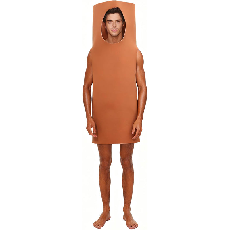 Men Wooden Stick Guys Costume Italian Brainrot DIY Cosplay Props For Halloween Party