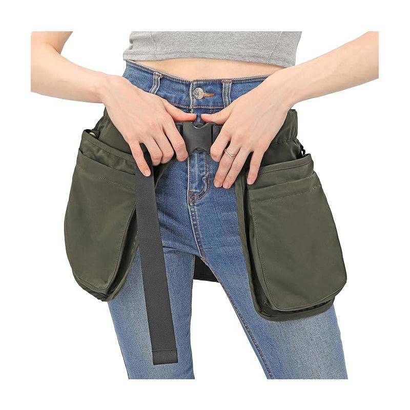 Multi-pocket Waist Belt Apron Bag Garden Tools for Gardener Garden Waist Bag