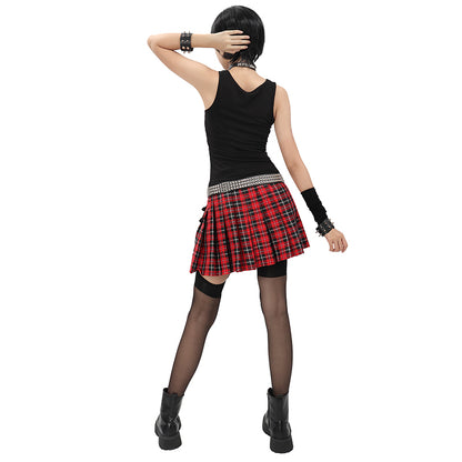 Nana Osaki Cosplay Costume with Accessories Punk Full Set Outfits for Halloween Party