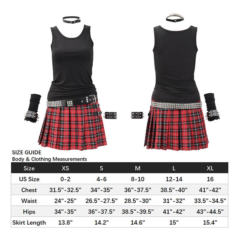 Nana Osaki Cosplay Costume with Accessories Punk Full Set Outfits for Halloween Party