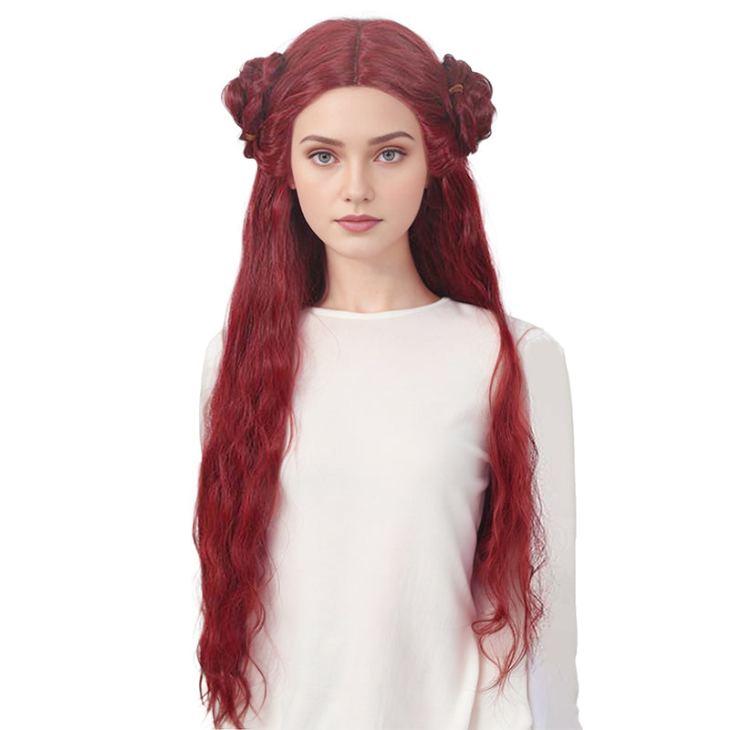 Princess Cosplay Curly Wig Women Long Curly Wig Anime Princess Wig