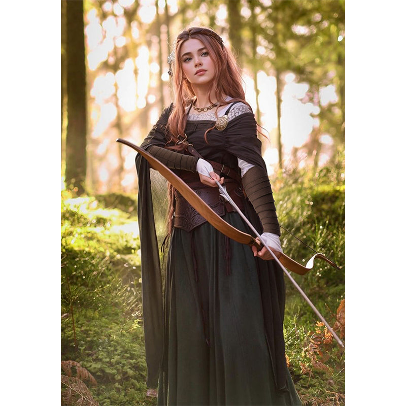 Renaissance Arm Wraps Medieval Linen Bracers Vintage Arm Guards Arm Bracers Costume Accessories For Halloween Party