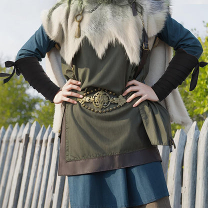 Renaissance Arm Wraps Medieval Linen Bracers Vintage Arm Guards Arm Wraps Party Halloween Costume Accessories