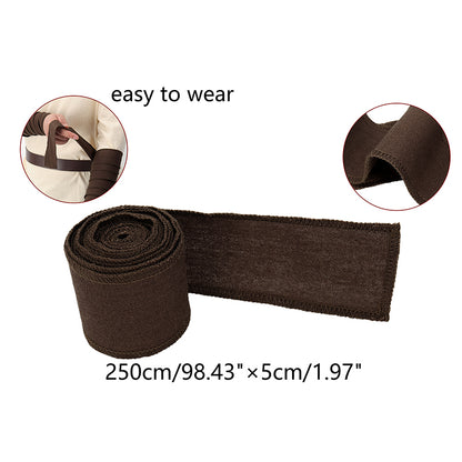 Renaissance Arm Wraps Medieval Linen Bracers Vintage Arm Guards Arm Bracers Costume Accessories For Halloween Party