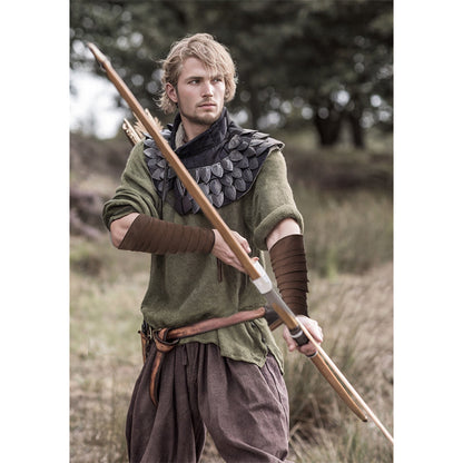 Renaissance Arm Wraps Medieval Linen Bracers Vintage Arm Guards Arm Bracers Costume Accessories For Halloween Party