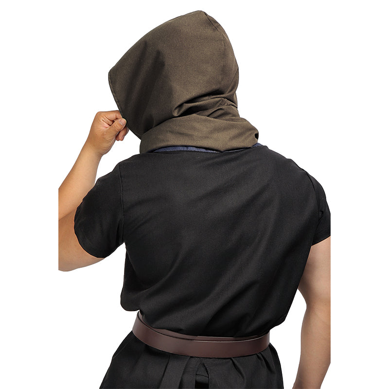Renaissance Medieval Hood Cowl Ren Faire Hood Hat Vintage Accessories