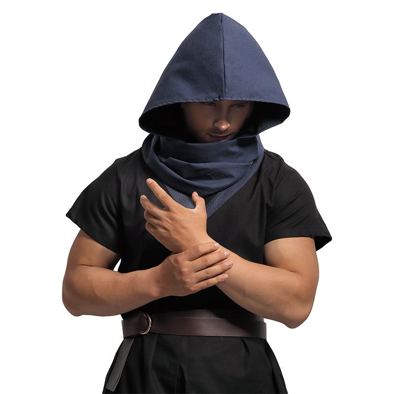 Renaissance Medieval Hood Cowl Ren Faire Hood Hat Vintage Accessories