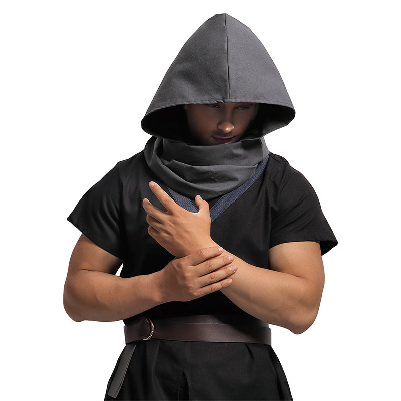 Renaissance Medieval Hood Cowl Ren Faire Hood Hat Vintage Accessories