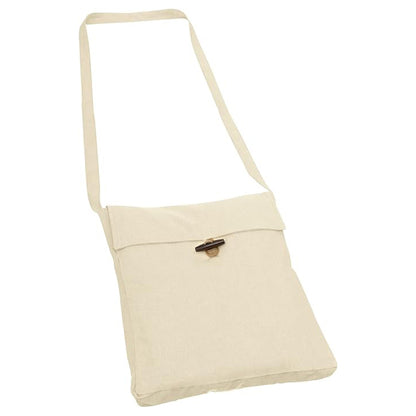 Renaissance Medieval Small Pilgrim Pouch Bag Viking Canvas Shoulder Bag