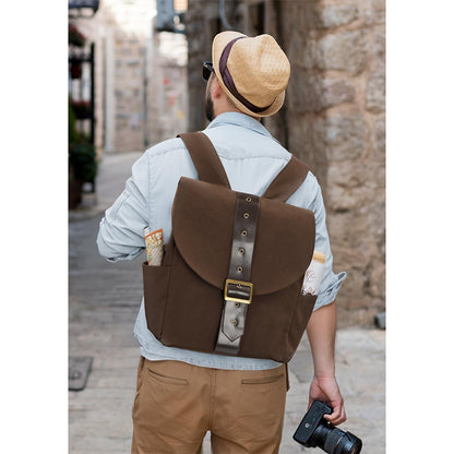 Renaissance Vintage Canvas Bag Medieval Travel Rucksack Backpack Costume Accessories Bag