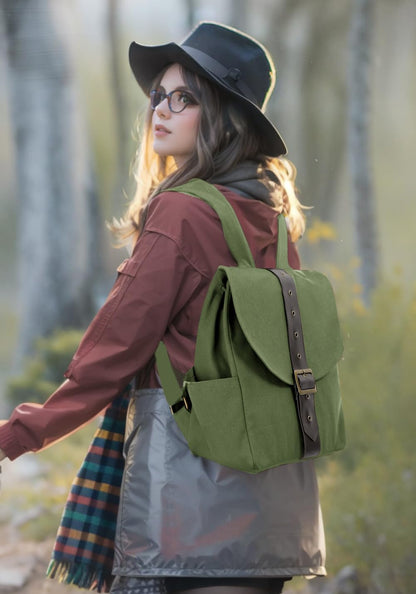 Renaissance Vintage Canvas Bag Medieval Travel Rucksack Backpack Costume Accessories Bag